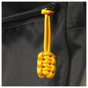 Bartact, 550 Paracord Zipper Pull Set, in Dozer Yellow
