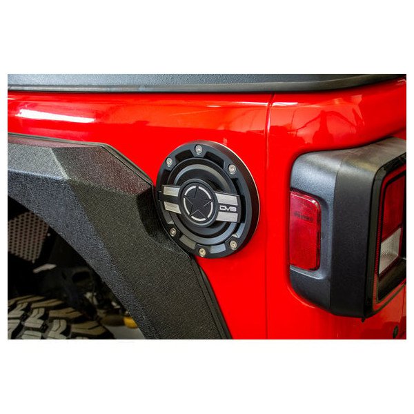 DV8 Offroad, Aluminum Fuel Door, for 18-23 Jeep Wrangler JL DV8 Offroad, Aluminum Fuel Door, for 18-23 Jeep Wrangler JL