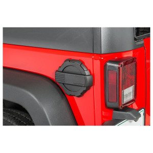 Elite Non Locking Fuel Door, Black Elite Non Locking Fuel Door, Black