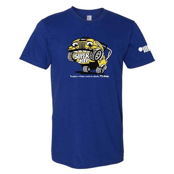 Mens Super Jeep T-Shirt, XS Mens Super Jeep T-Shirt, XS