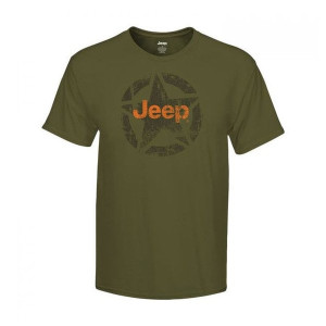 Jeep Merchandise, Men's Jeep Star Logo T-Shirt, in Small