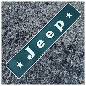 Jeep Merchandise, Vintage Stars Jeep Logo Sign, Universal