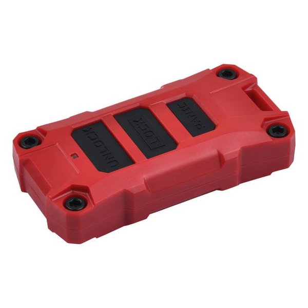 Injection Molded Key Fob Cover, Red