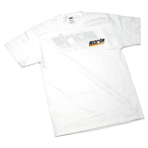 Borla, Large Motorsports T-Shirt, White,  Borla, Large Motorsports T-Shirt, White,