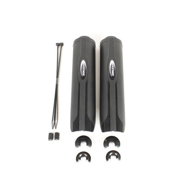 Daystar, 2.0 Shock Guards, in Black for Vehicles with Daystar, Fox, Bilstein Shocks