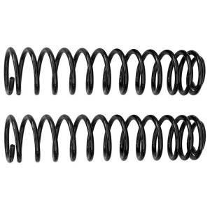 Rancho, Front Progressive Rate Coil Spring Pair, for 07-18 Jeep Wrangler JK with 4in Lift