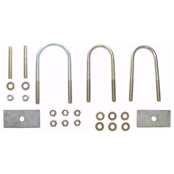 Rancho, Heavy Duty Rear Axle U-Bolt Kit, for 87-95 Jeep Wrangler YJ