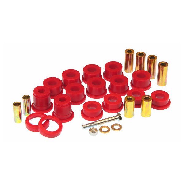 Front Control Arm Bushing Kit, Red