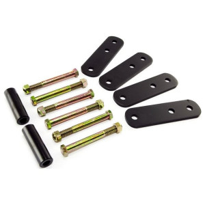 OMIX, 1" Heavy Duty Front Shackle Kit, for 87-95 Jeep Wrangler YJ