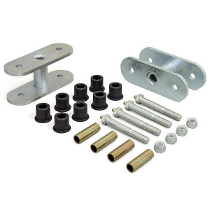 Daystar, 1/2" Greasable Front Shackles, for 76-86 Jeep CJ-5, CJ-7 & CJ-8