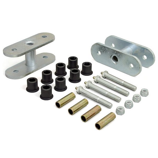 Daystar, 1-1/2" Greasable Rear Shackles, for 76-86 Jeep CJ-5, CJ-7 & CJ-8