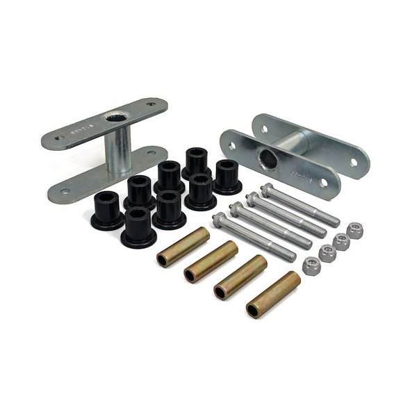 Daystar, Front Greasable 1-1/4" Lift Shackles, for 87-95 Jeep Wrangler YJ