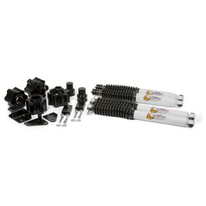 Daystar, 3" Lift Kit in Black with Scorpion Shocks, for 07-18 Jeep Wrangler JK