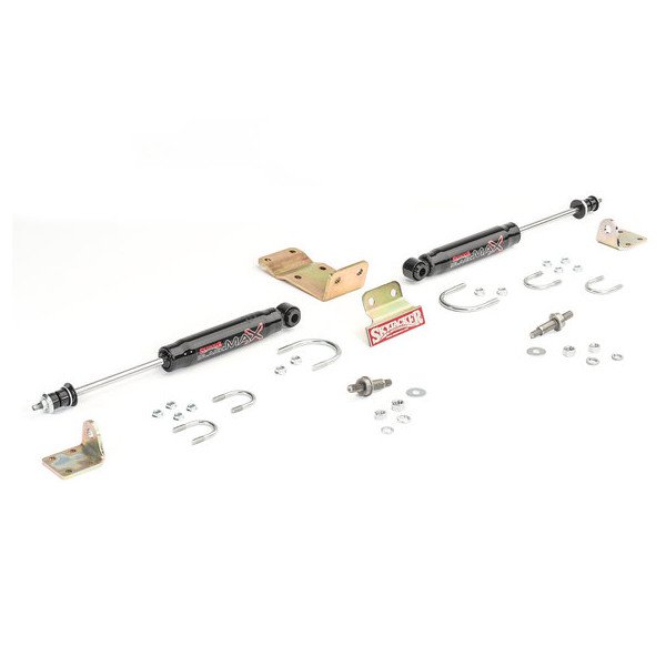 Black Max Dual Steering Stabilizer