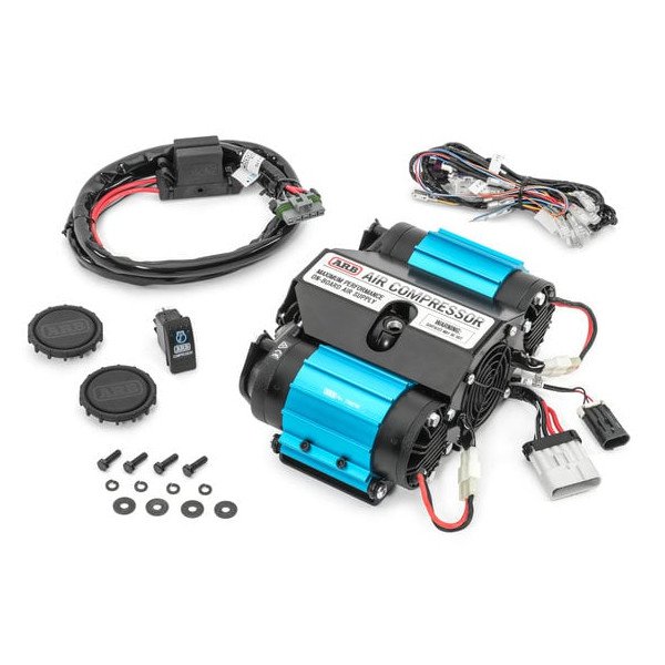 On Board Twin Air Compressor Kit, 12 Volt