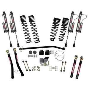 Skyjacker, 5.5in. Suspension Lift System with ADX 2.0 Remote Reservoir Shocks, Gas Engine, for 20-22 Jeep Gladiator JT Non-Rubicon Models with Gas Engine