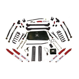 Skyjacker, 6" Bent Long Arm System with Nitro Shocks, for 97-06 Jeep Wrangler TJ
