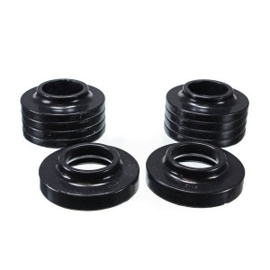 Energy Suspension, Front or Rear Coil Spring Isolators in 1.75" Lift, Black, for 97-06 Jeep Wrangler TJ Energy Suspension, Front or Rear Coil Spring Isolators in 1.75" Lift, Black, for 97-06 Jeep Wrangler TJ