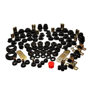 Complete Hyper-Flex Suspension Bushing Kit, Black Complete Hyper-Flex Suspension Bushing Kit, Black