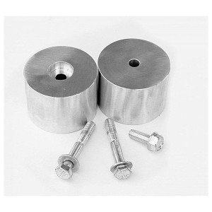 JKS Manufacturing, JKS 2" Front Bump Stop Extension Kit, for Jeep Wrangler TJ, JK & Cherokee XJ