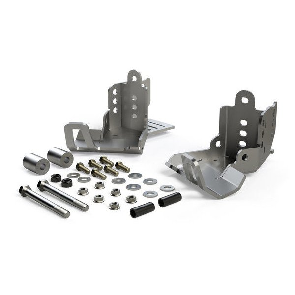 HD Rear Shock Skid Plate Kit