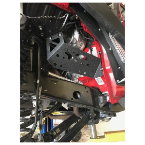 DV8 Offroad, Engine Bay Compressor Mount, for 18-23 Jeep Wrangler JL - 3.6L with ARB Twin Air Compressor DV8 Offroad, Engine Bay Compressor Mount, for 18-23 Jeep Wrangler JL - 3.6L with ARB Twin Air Compressor