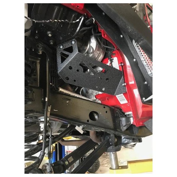 DV8 Offroad, Engine Bay Compressor Mount, for 18-23 Jeep Wrangler JL - 3.6L with ARB Twin Air Compressor