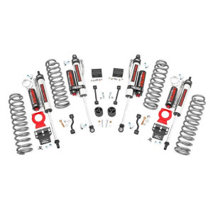 Rough Country, 2.5in Suspension Lift Kit, with Vertex Reservoir Shocks for 18-23 Jeep Wrangler JL Unlimited Rubicon Rough Country, 2.5in Suspension Lift Kit, with Vertex Reservoir Shocks for 18-23 Jeep Wrangler JL Unlimited Rubicon