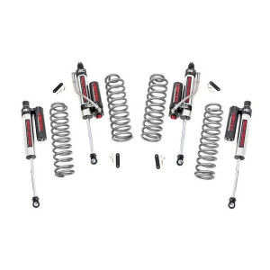 Rough Country, 2.5in Suspension Lift Kit, with Vertex Reservoir Shocks for 07-18 Jeep Wrangler JK Rough Country, 2.5in Suspension Lift Kit, with Vertex Reservoir Shocks for 07-18 Jeep Wrangler JK