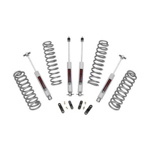 Rough Country, 2.5in Suspension Lift Kit, with N3 Shocks for 07-18 Jeep Wrangler Unlimited JK