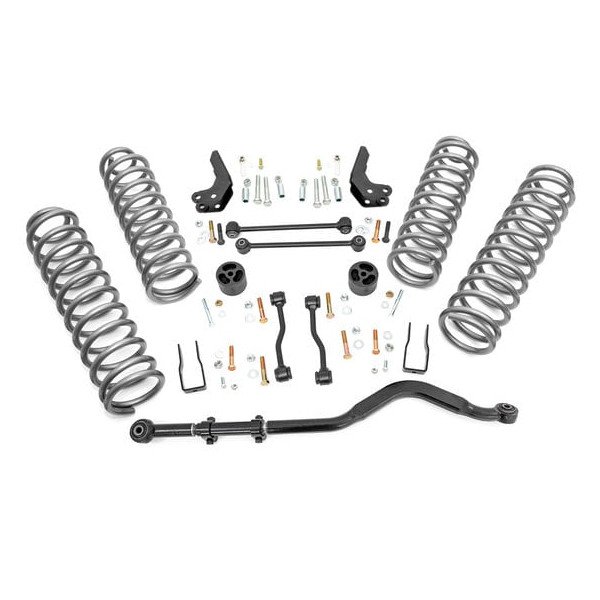 Rough Country, 3.5in Suspension Lift Kit, with Shock Extensions for 20-23 Jeep Gladiator JT Rough Country, 3.5in Suspension Lift Kit, with Shock Extensions for 20-23 Jeep Gladiator JT