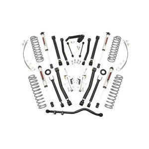 Rough Country, 4in X-Series Suspension Lift Kit, with V2 Shocks for 07-18 Jeep Wrangler Unlimited JK Rough Country, 4in X-Series Suspension Lift Kit, with V2 Shocks for 07-18 Jeep Wrangler Unlimited JK