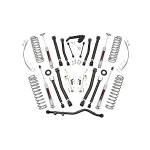 Rough Country, 4in X-Series Suspension Lift Kit, with N3 Shocks for 07-18 Jeep Wrangler JK Rough Country, 4in X-Series Suspension Lift Kit, with N3 Shocks for 07-18 Jeep Wrangler JK