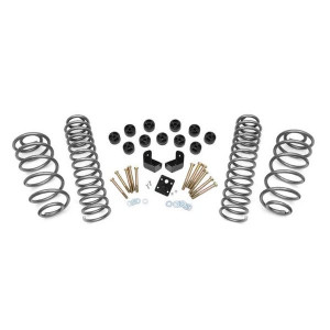 Rough Country, 3.75in Combo Lift Kit, without Shocks for 97-06 Jeep Wrangler TJ with 6 Cylinder Engine Rough Country, 3.75in Combo Lift Kit, without Shocks for 97-06 Jeep Wrangler TJ with 6 Cylinder Engine