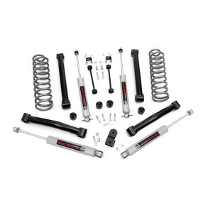 Rough Country, 3.5in Suspension Lift Kit, for 93-98 Jeep Grand Cherokee ZJ with 5.2L or 5.9L Engine Rough Country, 3.5in Suspension Lift Kit, for 93-98 Jeep Grand Cherokee ZJ with 5.2L or 5.9L Engine