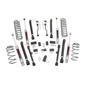 Rough Country, 4in X-Series Suspension Lift Kit, for 93-98 Jeep Grand Cherokee ZJ Rough Country, 4in X-Series Suspension Lift Kit, for 93-98 Jeep Grand Cherokee ZJ