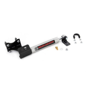 Rough Country, Axle Mount N3 Steering Stabilizer, for 07-18 Jeep Wrangler JK