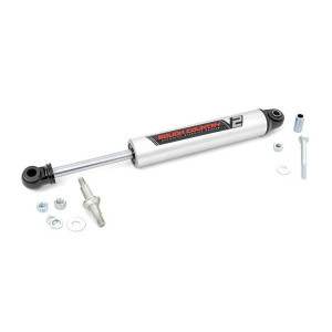 Rough Country, V2 Steering Stabilizer, for 84-06 Jeep Wrangler YJ, TJ, Cherokee XJ, Grand Cherokee ZJ & WJ