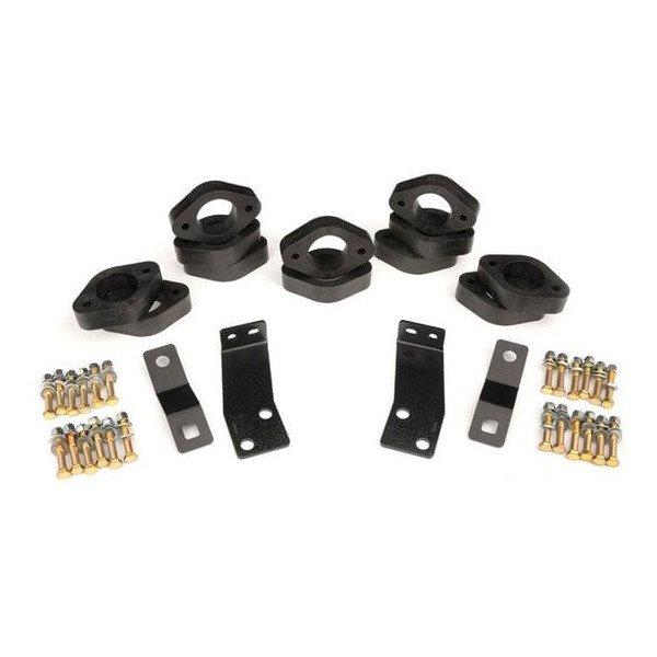 Rough Country, 1.25in Body Mount Lift Kit, for 07-18 Jeep Wrangler Unlimited JK with Automatic Transmission