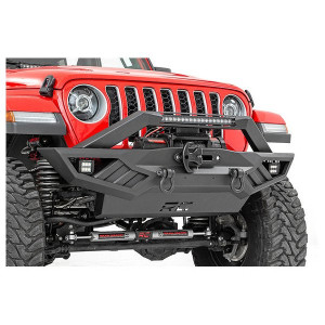 Rough Country, Full-Width Off-Road Front Bumper, for 18-23 Jeep Wrangler JL & 20-23 Gladiator JT
