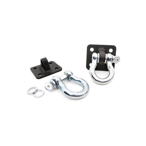 Rough Country, D-Ring & Mount Kit, for Rough Country Modular Bumpers