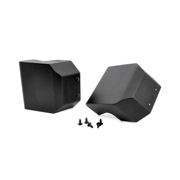 Rough Country, Stubby Bumper End Cap Kit, for 07-18 Jeep Wrangler JK with Factory Plastic Front Bumper Rough Country, Stubby Bumper End Cap Kit, for 07-18 Jeep Wrangler JK with Factory Plastic Front Bumper