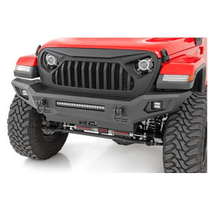 Rough Country, Front Full Width Non-Winch Bumper, for 07-23 Jeep Wrangler JL, JK & Gladiator JT