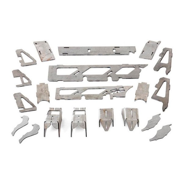 Rough Country, Dana 30 Axle Truss & Gusset Kit, for 07-18 Jeep Wrangler JK