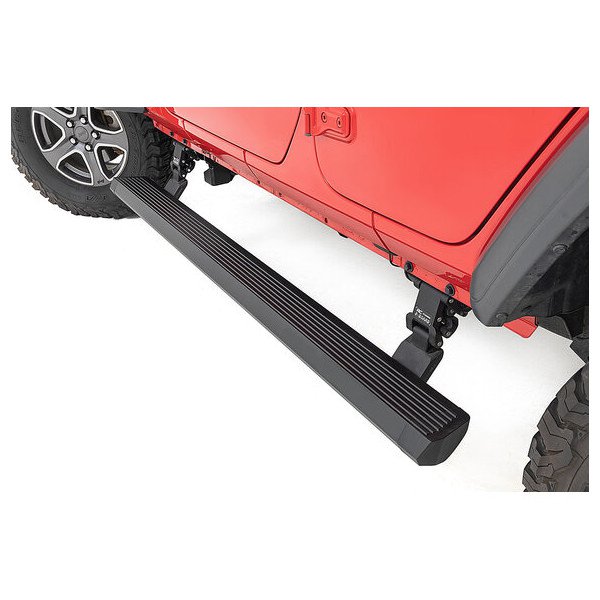 Rough Country, Running Boards, for 18-23 Jeep Wrangler JL Unlimited 4-Door Rough Country, Running Boards, for 18-23 Jeep Wrangler JL Unlimited 4-Door