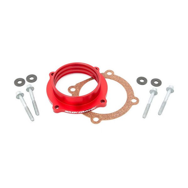 Rough Country, Throttle Body Spacer, for 12-23 Jeep Wrangler JK, JL, & Gladiator JT Rough Country, Throttle Body Spacer, for 12-23 Jeep Wrangler JK, JL, & Gladiator JT