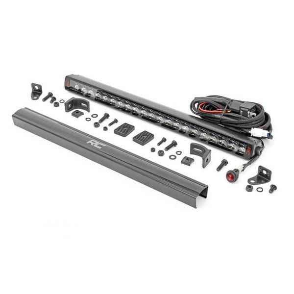 Rough Country, Spectrum Series LED Single Row Light Bar, - 20" with Wiring & Brackets Rough Country, Spectrum Series LED Single Row Light Bar, - 20" with Wiring & Brackets