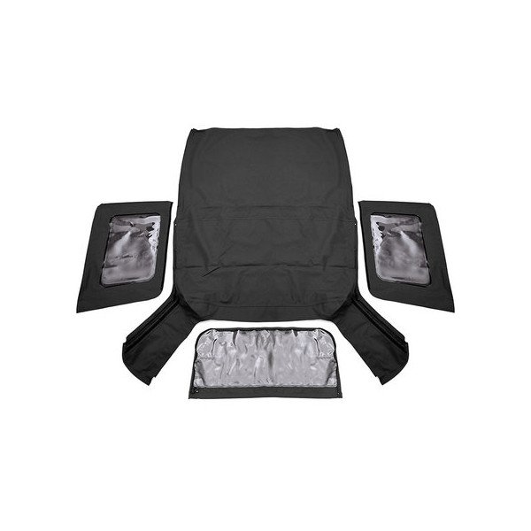 Rough Country, Replacement Soft Top, in Black Diamond for 07-09 Jeep Wrangler JK