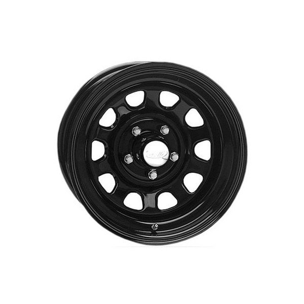 Rough Country, Daytona Steel Wheel, 15x10 with 4in Backspace for 55-86 Jeep CJ Rough Country, Daytona Steel Wheel, 15x10 with 4in Backspace for 55-86 Jeep CJ