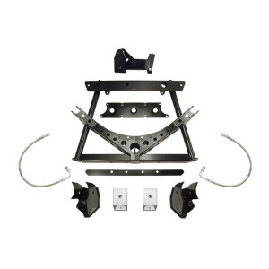 ICON Vehicle Dynamics, Rear Coilover Conversion Brackets, for 07-18 Jeep Wrangler JK with 3-5in Lift